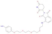 Pomalidomide-PEG4-Ph-NH2