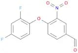 4-(2,4-DIFLUOROPHENOXY)-3-NITROBENZENECARBALDEHYDE
