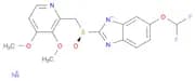 Sodium (S)-6-(difluoromethoxy)-2-(((3,4-dimethoxypyridin-2-yl)methyl)sulfinyl)benzo[d]imidazol-1-i…