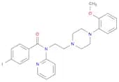 4-IODO-N-[2-[4-(METHOXYPHENYL)-1-PIPERAZINYL]ETHYL]-N-2-PYRIDINYL-BENZAMIDE HYDROCHLORIDE