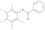 Benzoic  acid  pentafluorophenyl  ester,  BzOPfp