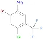 2-Bromo-4-chloro-5-(trifluoromethyl)benzenamine