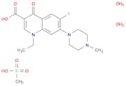 1-ETHYL-6-FLUORO-7-(4-METHYLPIPERAZIN-1-YL)-4-OXO-QUINOLINE-3-CARBOXYLIC ACID