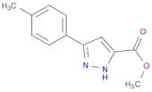 METHYL 3-P-TOLYL-1H-PYRAZOLE-5-CARBOXYLATE