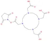 1,4,7,10-Tetraazacyclododecane-1,4,7,10-tetraacetic acid, 1-(2,5-dioxo-1-pyrrolidinyl) ester
