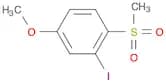 2-Iodo-1-methanesulfonyl-4-methoxy-benzene