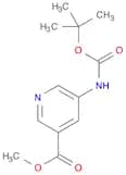 Methyl 5-((tert-butoxycarbonyl)amino)nicotinate