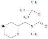 tert-Butyl methyl(morpholin-2-ylmethyl)carbamate