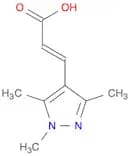 (2E)-3-(1,3,5-TRIMETHYL-1H-PYRAZOL-4-YL)ACRYLIC ACID