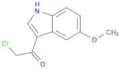 2-CHLORO-1-(5-METHOXY-1H-INDOL-3-YL)-ETHANONE