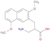 3-amino-2-((3,8-dimethoxynaphthalen-2-yl)methyl)propanoic acid