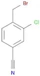 4-(bromomethyl)-3-chlorobenzonitrile