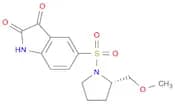 Pyrrolidine,1-[(2,3-dihydro-2,3-dioxo-1H-indol-5-yl)sulfonyl]-2-(MethoxyMethyl)-,(2S)-