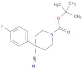 Tert-Butyl 4-Cyano-4-(4-Fluorophenyl)Piperidine-1-Carboxylate