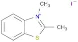 Benzothiazolium, 2,3-dimethyl-, iodide