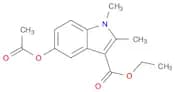 Ethyl 5-acetyloxy-1,2-dimethylindole-3-carboxylate
