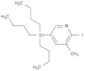 2-FLUORO-3-METHYL-5-(TRIBUTYLSTANNYL)PYRIDINE