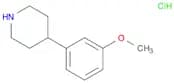 4-(3-METHOXYPHENYL) PIPERIDINE HYDROCHLORIDE
