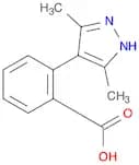 2-(3,5-Dimethyl-1H-pyrazol-4-yl)benzoic acid