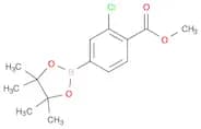 (3-CHLORO-4-METHOXYCARBONYL)BENZENEBORONIC ACID PINACOL ESTER