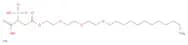 Disodium 4-(2-(2-(2-(dodecyloxy)ethoxy)ethoxy)ethyl) 2-sulphonatosuccinate