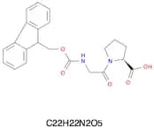 (S)-1-(2-((((9H-Fluoren-9-yl)methoxy)carbonyl)amino)acetyl)pyrrolidine-2-carboxylic acid
