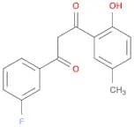 1-(3-fluorophenyl)-3-(2-hydroxy-5-methylphenyl)propane-1,3-dione