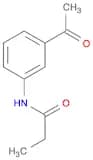 N-(3-acetylphenyl)propanamide