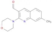 7-METHYL-2-MORPHOLIN-4-YL-QUINOLINE-3-CARBALDEHYDE