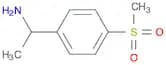 1-(4-methanesulfonylphenyl)ethan-1-amine