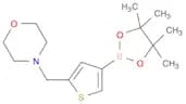 4-([4-(4,4,5,5-TETRAMETHYL-1,3,2-DIOXABOROLAN-2-YL)THIEN-2-YL]METHYL)MORPHOLINE