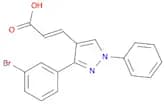 (2E)-3-[3-(3-bromophenyl)-1-phenyl-1H-pyrazol-4-yl]acrylic acid