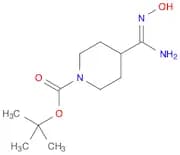 TERT-BUTYL 4-[(Z)-AMINO(HYDROXYIMINO)METHYL]PIPERIDINE-1-CARBOXYLATE