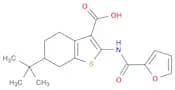 6-tert-butyl-2-(furan-2-carboxaMido)-4,5,6,7-tetrahydrobenzo[b]thiophene-3-carboxylic acid