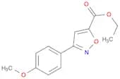 ETHYL 5-(4-METHOXYPHENYL)ISOXAZOLE-3-CARBOXYLATE