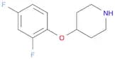 4-(2,4-DIFLUOROPHENOXY)PIPERIDINE