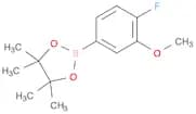2-(4-FLUORO-3-METHOXYPHENYL)-4,4,5,5-TETRAMETHYL-1,3,2-DIOXABOROLANE