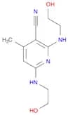 2,6-bis[(2-hydroxyethyl)amino]-4-methylnicotinonitrile