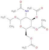 (2R,3S,4R,5R,6S)-5-Acetamido-2-(acetoxymethyl)-6-isopropoxytetrahydro-2H-pyran-3,4-diyl diacetate