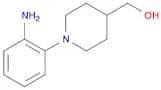(1-(2-Aminophenyl)piperidin-4-yl)methanol