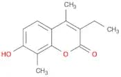 3-ethyl-7-hydroxy-4,8-dimethyl-2H-chromen-2-one