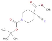 1-tert-butyl4-Methyl4-cyanopiperidine-1,4-dicarboxylate