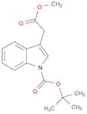 tert-butyl 3-(2-methoxy-2-oxoethyl)-1H-indole-1-carboxylate