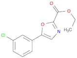 Ethyl 5-(3-chlorophenyl)oxazole-2-carboxylate