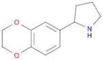 2-(2,3-dihydrobenzo[b][1,4]dioxin-6-yl)pyrrolidine