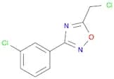 5-(CHLOROMETHYL)-3-(3-CHLOROPHENYL)-1,2,4-OXADIAZOLE