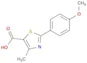 2-(4-METHOXYPHENYL)-4-METHYL-1,3-THIAZOLE-5-CARBOXYLIC ACID