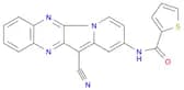 N-(12-Cyanindolizino[2,3-b]quinoxalin-2-yl)-2-thiophenecarboxamide