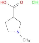 1-Methyl-3-pyrrolidinecarboxylic acid hydrochloride