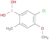 (5-CHLORO-4-METHOXY-2-METHYLPHENYL)BORONIC ACID